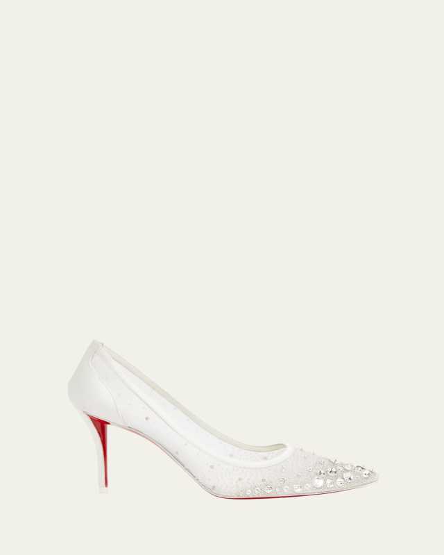 Miss Z Sparkling Red Sole Pumps